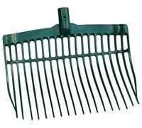 Fourche à fumier en plastique (vert).