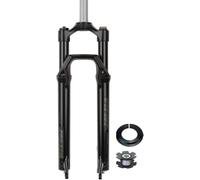 Fourche à huile VTT 26/27,5/29" 1 1/8" tube droit 120mm de débattement | Axe à débrayage rapide 9x100mm, amortissement à huile précis, idéal pour VTT XC & AM