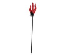 Fourche à Pitch D'halloween Fête Halloween Accessoire Diable Rouge
