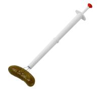 Fourche à ramasser - Grabber durable de 8 pouces, outil de poignée en PVC antidérapant | Griffoir à cornichons à quatre voix pour la cuisine, les ustensiles de service alimentaire, les restaurants