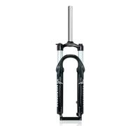 Fourche à Suspension 20/24 Pouces Débattement 100 mm Fourche Mécanique Droite 1-1/8" Fourche à Ressort Frein à Disque QR 9 X 100 mm Fourche Avant à Dégagement Rapide Manuel