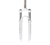 Fourche à Suspension Avant 26/27,5/29 Pouces Tube Droit Réglable Débattement de 28,6 mm Frein à Disque de 100 mm Verrouillage de L'Épaulement Ressort Mécanique