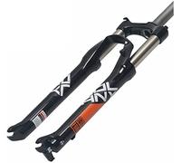 Fourche À Suspension, Course De Tube Droite 100Mm 24 Pouces Fourche Mécanique en Alliage D'aluminium Verrouillage Manuel Sports De Plein Air, pour Vélo VTT D,24 inch