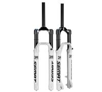 Fourche À Suspension De VTT 26/27.5/29 Pouces 1-1/8" Fourche À Droites | Voyage 140mm 9*100mm QR Fourche Avant À Air De Montagne Frein À Disque Réglage du rebond