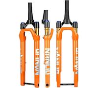 Fourche à suspension pour vélo de route gravel 700C, débattement de 60 mm, pivot conique de 1-1/2", frein à disque avant tout terrain, blocage pneumatique manuel, axe traversant de 100 x 12 mm B