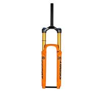 Fourche à suspension pour VTT 26/27.5/29 15x110mm Boost 170mm débattement | Fourche pneumatique à axe traversant droit 1-1/8" amortissement réglable et blocage frein à disque