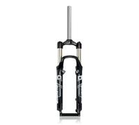 Fourche à suspension pour VTT 26 pouces, frein à disque en V, débattement du ressort 26 pouces, 80 mm, pivot droit 1-1/8", sans filetage, verrouillage manuel à impulsion 9 mm (26 pouces, noir)