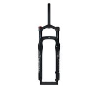 Fourche à Suspension pour VTT 4.0 Fat Tires 20-26 Pouces, Fourche à air pour vélo électrique de Plage et de Neige, Fourche Avant Droite à Frein à Disque de 1-1/8", débattement de 1