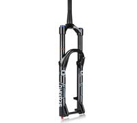 Fourche À Suspension VTT XC AM 26/27.5/29 Pouces 15×100mm Axe Traversant | Réglage Du Rebond Fourche Air Avant à Conique 1-1/2" Course 160mm Verrouillage Manuel/à Distance Noire