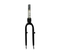 Fourche avant amortissante pour vélos pliables de 20" - 28 x 6 mm - Idéal pour les systèmes de freinage C V - Noir