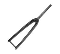 Fourche avant de cyclisme 3K T800 en Fiber de carbone, axe traversant de 100x12mm, diamètre de 1 à 1/8 pouces, frein à disque plat décalé de 45mm (Lumière vive)