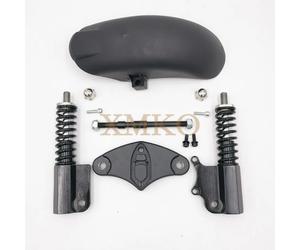 Fourche avant de Scooter électrique de 10 pouces, amortisseur hydraulique, garde-boue, accessoires modifiés Kugoo M4 Fender