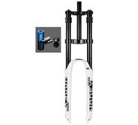 Fourche Avant de vélo 1-1/8'' avec contrôle d'épaulement, fourches de VTT SuspeSXSaelciunion de 26, 27,5 et 29 Pouces, Pression d'air réglable et pièces de Rechange, débattement de