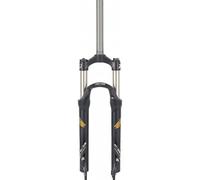 Fourche Avant De Vélo 24 Pouces Fourche À Air VTT Neige Fourche De VTT Voyage 100 Mm,Avant De Vélo pour Pneu Frein À Disque Ajustement Verrouillage Manuel A,24in