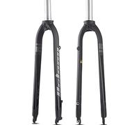 Fourche Avant De Vélo 26/27.5/29 "1-1/8", Pneumatique 2.35", Frein À Disque Rigide VTT Vélo Fourche en Alliage D'aluminium Accessoires De Vélo A,26in