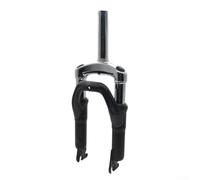 Fourche avant de vélo électrique pliable de 35,6 cm avec absorption des chocs hydrauliques et joint interne M10 soudé stable pour des trajets fiables et fluides (sans 120 mm)