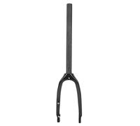 Fourche avant de vélo pliante en Fiber de carbone, 16 pouces, 305, disque plat, frein C, Tube droit, dégagement rapide, brillant 3K