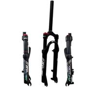Fourche Avant de VTT 20/24 Pouces, Suspension pneumatique et Huile, Fourche Avant de VTT, débattement de 80 mm, moyeu de 100 mm, 9 mm, QR, Tube Droit 1 1/8'', Verrouillage de Ligne