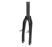 Fourche avant de VTT en fibre de carbone, légère et absorbant les chocs, accessoire pour vélo pliant, tube de direction droit de 1,1 pouce
