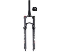 Fourche avant pneumatique for vélo, tube conique 1 1/8, fourches à suspension for VTT, débattement de 26, 27,5 et 29 pouces, axe QR de 120 mm, verrouillage manuel à distance de 9 mm et 100 mm, XC