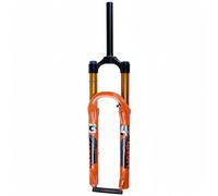 Fourche Avant VTT 26/27,5 Pouces, Débattement 160 Mm, avec Réglage de L'amortissement, Fourche a Suspension VTT Compatible avec VTT, Cross-Country, VTT et Descente. C,27.5in