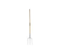 Kerbl - 50400 Fourche à fumier avec manche en frêne ciré 4 dents