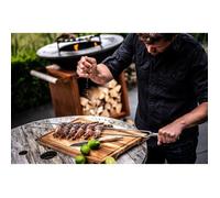 Fourche Barbecue - FORGED - CHURRASCO - Acier Inoxydable SS430 - L 60 cm