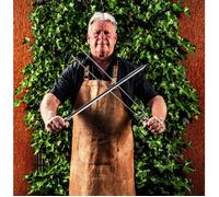 Fourche Barbecue - FORGED - CHURRASCO - Acier Inoxydable SS430 - L 70 cm