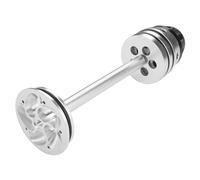 Fourche Cadre Sliders Compatible Avec Pour R1200 R 2010-2014 RT 2009-2013 Moto Curseurs D'essieu Avant Arrière Fourche Roue Protecteurs Anti-collision Accessoires(Silver)