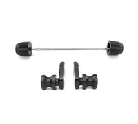 Fourche Cadre Sliders Convient pour CB650R 2019-2025 CBR650R 2019-2025 Curseur de Collision de Fourche d'essieu de Roue Avant et arrière Tampons curseurs de Cadre(Front and Rear Set)