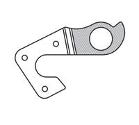 FOURCHE DE CHANGEMENT ARRIÈRE UNION GH-107 ALUMINIUM VTT VÉLO
