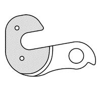 FOURCHE DE CHANGEMENT GH-038 UNION ALUMINIUM POUR VÉLO VTT