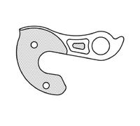 FOURCHE DE CHANGEMENT GH-119 UNION ALUMINIUM RECHANGE VÉLO VTT