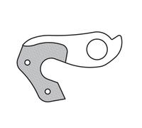 FOURCHE DE CHANGEMENT GH-166 UNION ALUMINIUM POUR VÉLO
