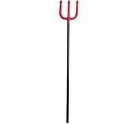 Fourche De Diable Rouge Et Noire De 110 Cm (Taille Unique)
