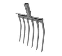 Fourche de Jardin Acier pour Ameublir Sol Outil Agricole Acier Robuste pour Bêcher Préparer Terrain Accessoire pour Jardinage Agriculture