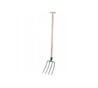 Fourche de jardin KADAX 4 dents pour foin fumier herbe paille