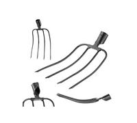 Fourche de jardin KADAX économique 4 dents acier sans manche