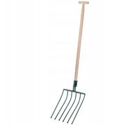 Fourche de jardin KADAX en acier, 6 dents