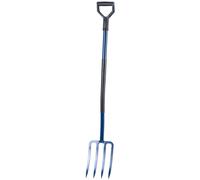 Fourche de jardin KADAX en acier avec manche en bois