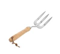 Fourche de Jardinage Inoxydable à Dents Ergonomique Outil de Désherbage Pratique Portable pour Petits