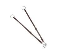 Fourche de martingale avec mousquetons Kavalkade Marron Full