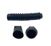 Fourche de Moto Convient pour la Fourche Avant de Moto, Protection Contre poussière, Soufflet, Amortisseur, Caoutchouc Noir Capuchon d'écrou de Tige