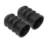 Fourche de Moto Soufflet de Fourche en Caoutchouc pour Moto 39 mm, Protection Antichoc et Anti-poussière pour Harley Iron 883 Sportster Capuchon d'écrou de Tige