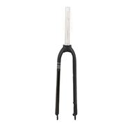 Fourche de Suspension avant de vélo de montagne en alliage d'aluminium BOLAN 26 27.5 fourche dure de vélo de 29 pouces (Noir Gris)