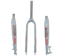 Fourche de vélo, Fourche avant de VTT, Fourche avant de vélo de route/VTT 26 pouces/27,5 pouces/29 pouces 700C, Fourche avant en alliage d'aluminium pur pour freins à disque, Fourche rigide moulée à l
