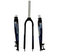 Fourche de vélo, Fourche avant de VTT, Fourche avant de vélo de route/VTT 26 pouces/27,5 pouces/29 pouces 700C, Fourche avant en alliage d'aluminium pur pour freins à disque, Fourche rigide moulée à l