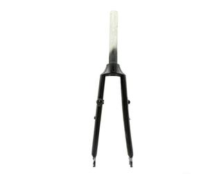 Fourche de vélo pliable en aluminium léger compatible avec freins en V 28 6 x 185 mm, tube droit de 100 mm de large, suspension avant pour vélo urbain