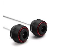 Fourche D'essieu Et De Moto, Curseur Anti-Collision pour RS660 pour Tuono 660 pour Usine 2021 - 2024 Pièces de Protection(Front+Rear-Red)