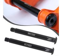 Fourche d'essieu traversant de vélo pour FOX SC32 SC34 SC36 Series, 15QR 100110 x 15 mm, matériau en alliage d'aluminium, idéal pour les mises à niveau de vélo (FOX QR15 x 100 mm)